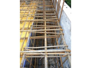 Győrújbatát,  iskola betonacél gyártása és szerelése